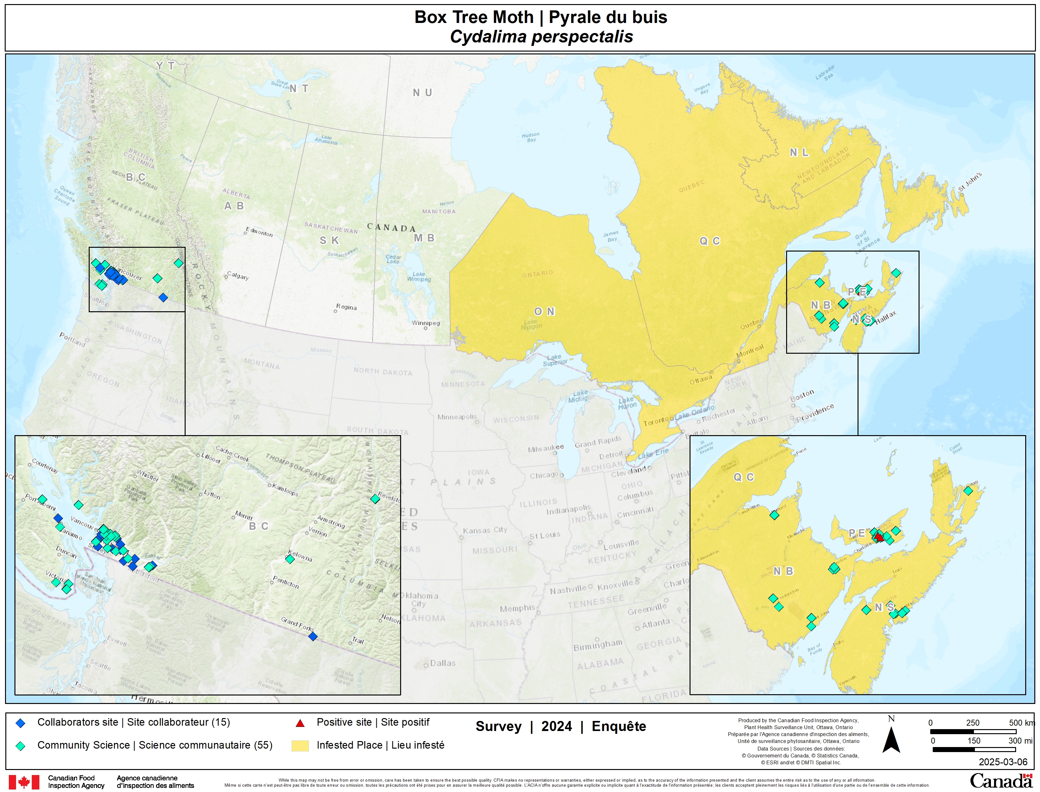 2024 box tree moth survey results