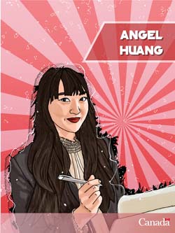 Angel Huang - trading card