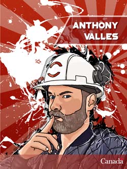 Anthony Valles - trading card