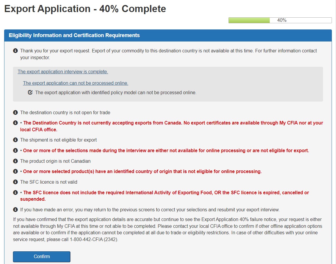 Picture - Eligibility information and certification requirements. Description follows.