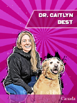 Dr. Caitlyn Best - trading card