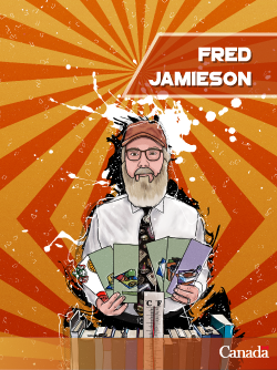 Fred Jamieson - trading card