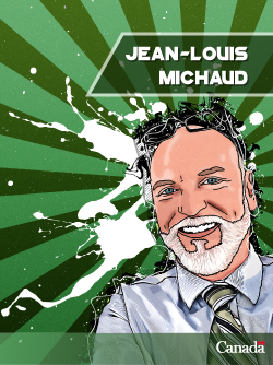 Jean-Louis Michaud - trading card