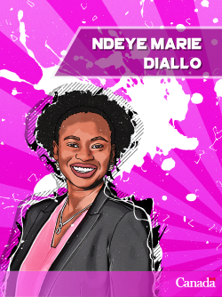 Ndeye Marie Diallo - trading card