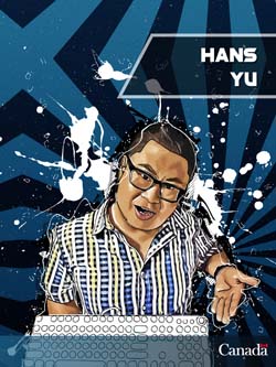 Hans Yu - trading card