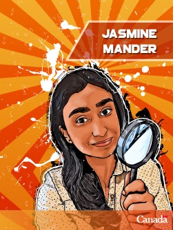Jasmine Mander - trading card