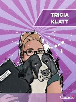 Tricia Klatt - trading card
