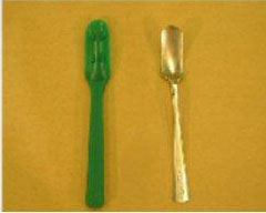Figure 1 - Photo d'exemples de cuillères pour l'obex