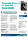 PDF thumbnail: Biosecurity Measures for Deadstock Transportation
