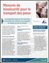 Image de PDF : Mesures de biosécurité pour le transport des porcs