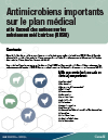 Image de PDF : Antimicrobiens importants
sur le plan médical