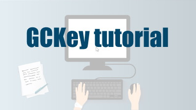 GCKey tutorial