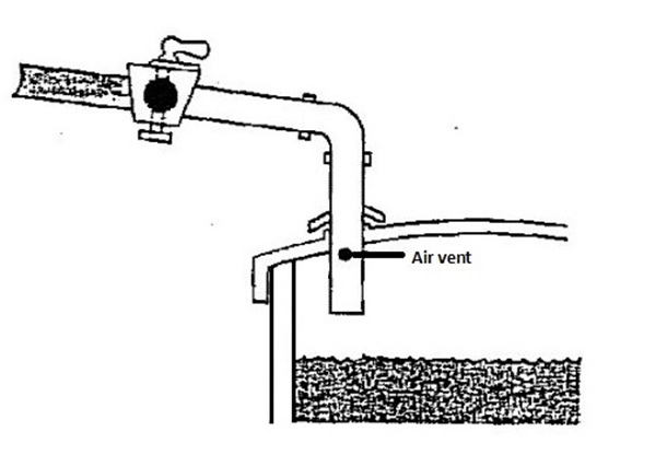 Figure 2 – Inlet leak protector valve. Description follows.
