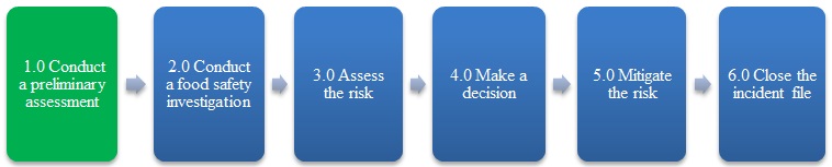 Figure 1 – The first step, conduct a preliminary assessment, is highlighted. Description follows.
