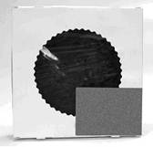 un emballage de tarte avec une fenêtre recouverte est considérée comme faisant partie de la surface exposée disponble