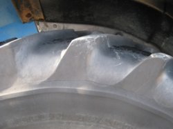 Figure 10. Compliant dry tire