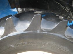 Figure 9. Compliant wet tire