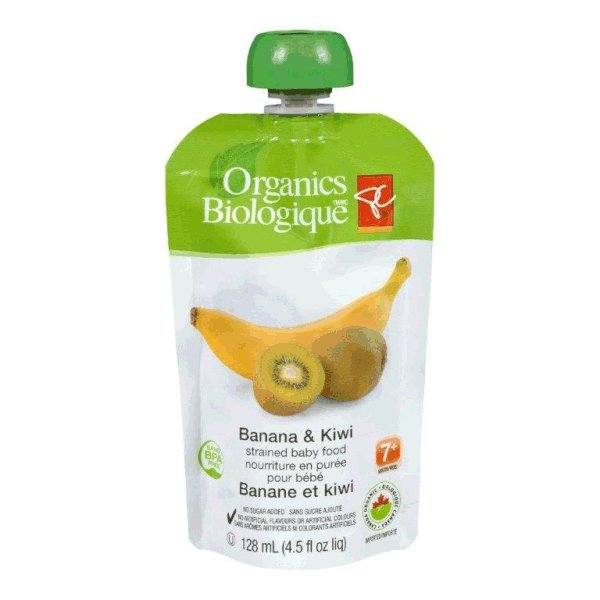 Banana & Kiwi - strained baby food