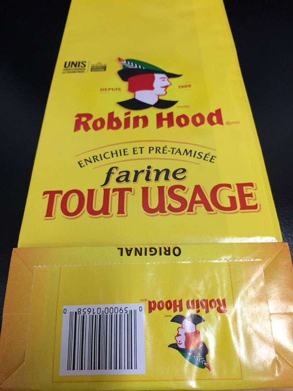 Farine tout usage, original 2,5 kilogrammes de marque Robin Hood