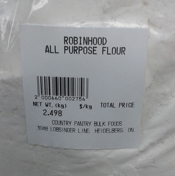 Country Pantry Bulk Foods - Robinhood All Purpose Flour