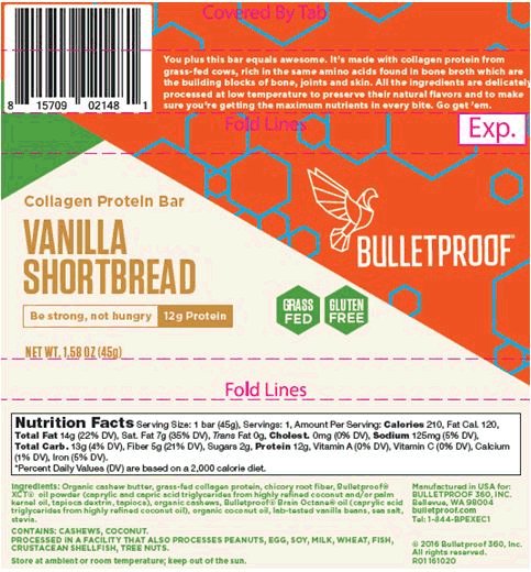 Collagen Protein Bar Vanilla Shortbread
