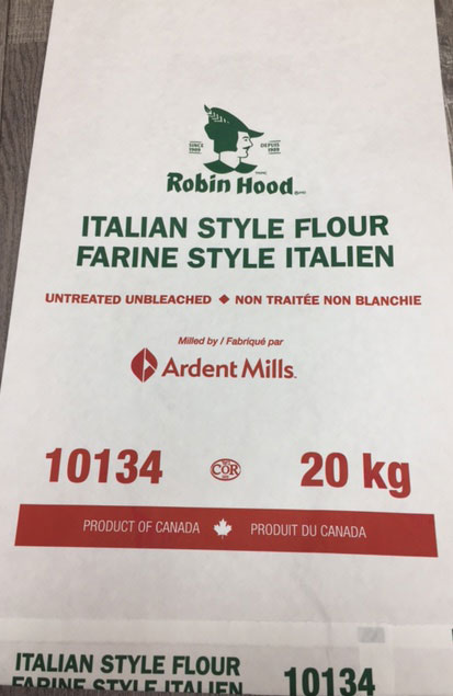 « Farine style italien » - 20 kilogrammes