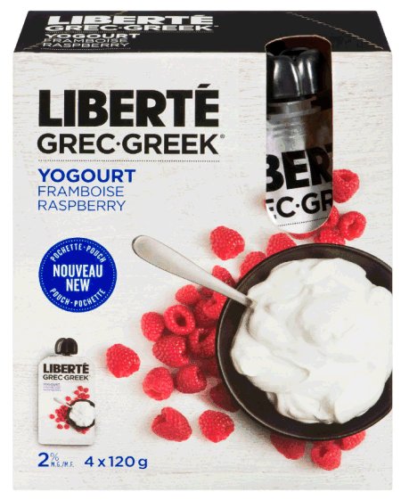 Liberté - Greek Yogourt Raspberry 2%