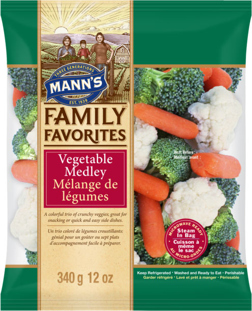 Mann’s Family Favorites	Vegetable Medley