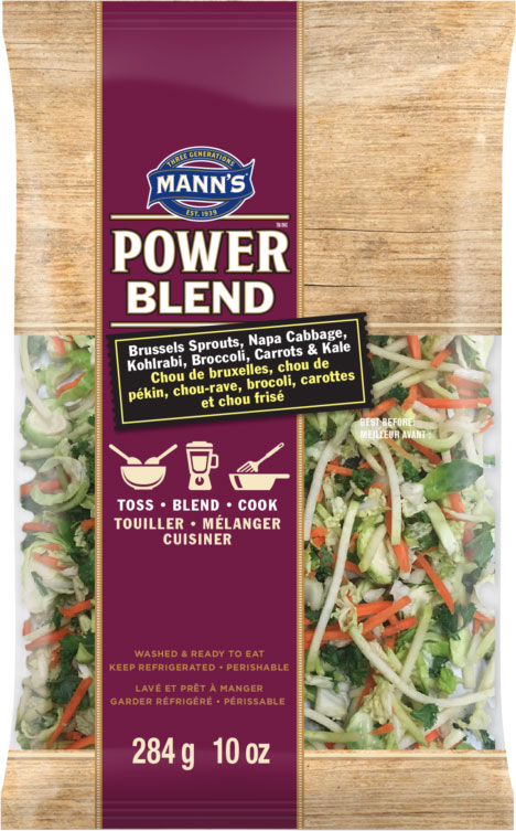Mann’s Power Blend - Chou de bruxelles, chou de pékin, chou-rave, brocoli, carottes et chou frisé