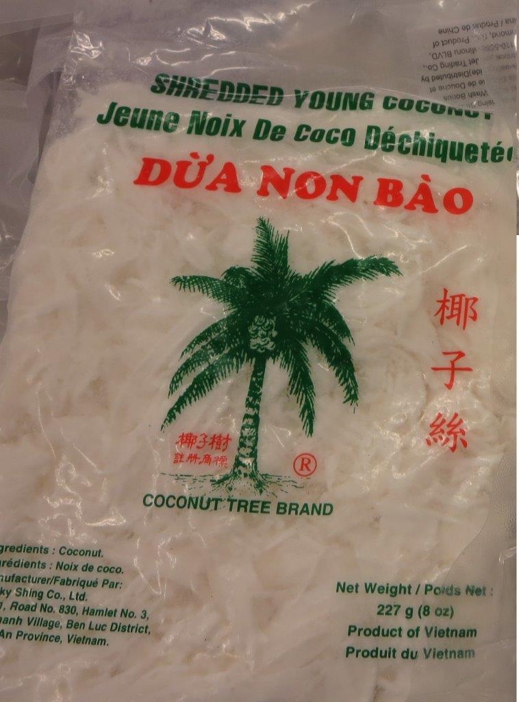 Coconut Tree - Shredded Young Coconut