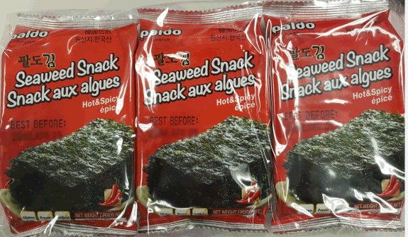 Paldo - Seaweed Snack Hot & Spicy