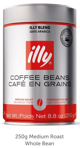 illy Coffee Beans - Medium Roast - 250 grams