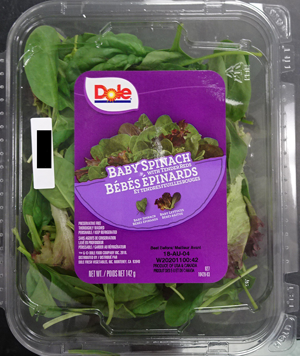 Dole - Baby Spinach with Tender Reds