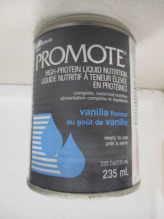Abbott Promote Liquide nutritif à teneur élevée en protéines - au goût de vanille - 235 mL