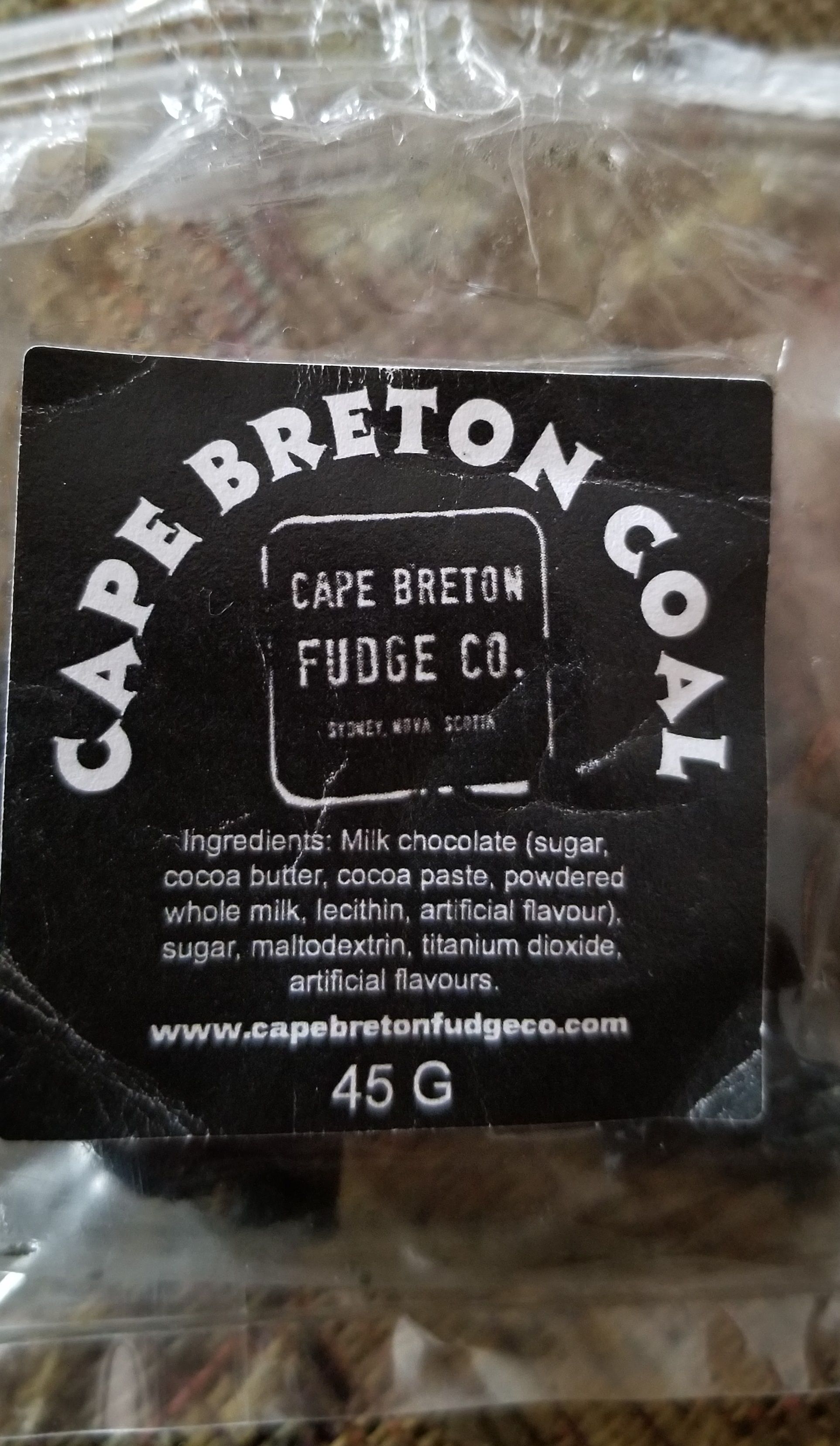 Cape Breton Fudge Co. - Cape Breton Coal