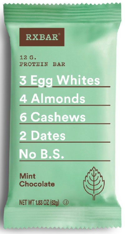 RXBAR Protein Bar - Mint Chocolate - 52 grams