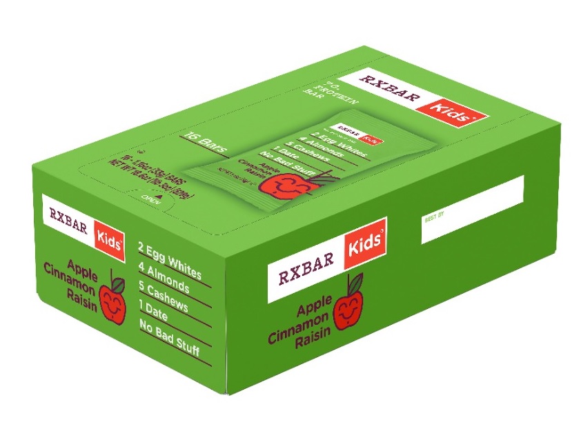 RXBAR Kids - Apple Cinnamon Raisin - 528 g (16 x 33 g)