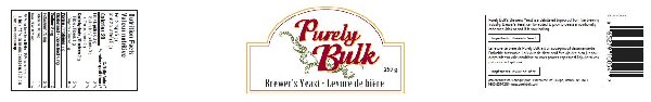 Purely Bulk - Brewer's Yeast - label