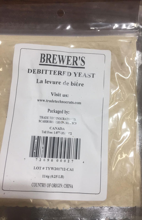 Aucune (emballé par : Trade Technocrats Ltd.) - La levure de bière - 114 grammes