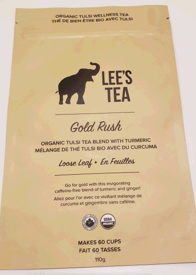 Lee's Tea - Gold Rush en feuilles