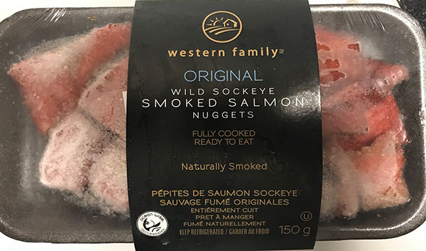 Western Family - Original Wild Sockeye Smoked Salmon Nuggets