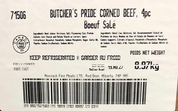 Butcher’s Pride - Corned Beef - 4pc