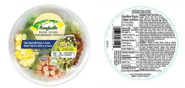 Bonduelle Chef Inspired Salad with Turkey & Ham