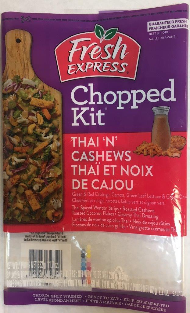 Fresh Express - « Chopped Kit » Thaï et noix de cajou