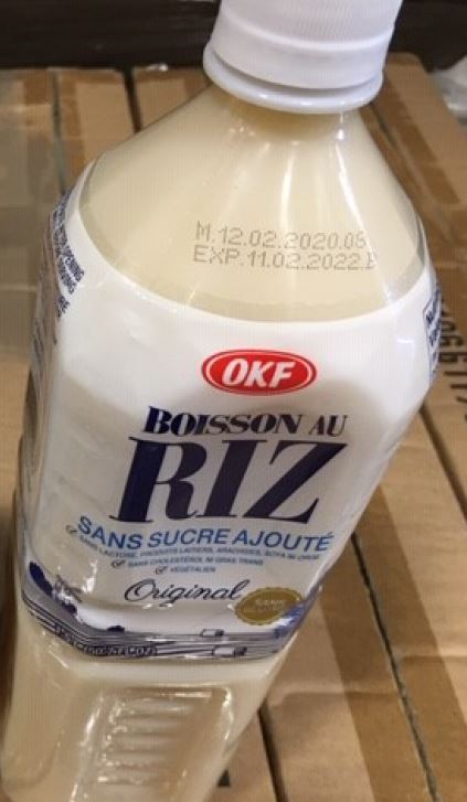 OKF - Rice Drink Original (back)