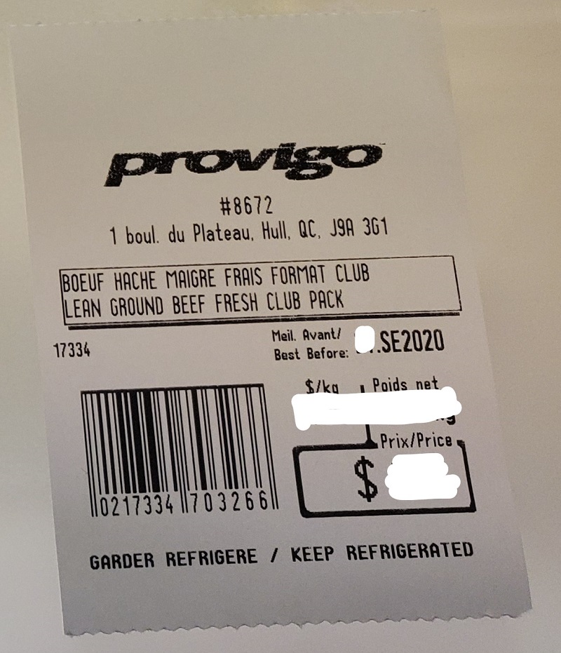 Provigo - Lean ground beef club pack