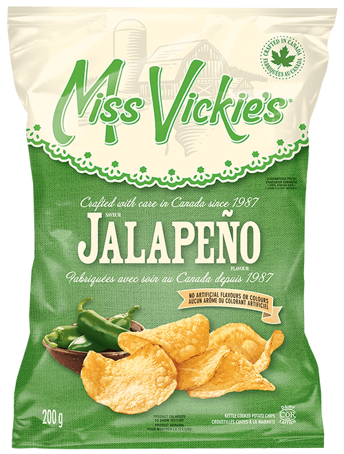 Miss Vickie’s – Jalapeño Kettle Cooked Potato Chips – 200 g