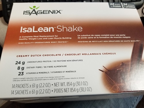 Isagenix - Isalean Shake – Creamy Dutch Chocolate (box)
