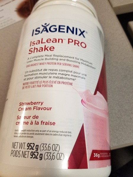 Isagenix - Isalean Shake –  Isalean Pro Shake – Strawberry Cream Flavour