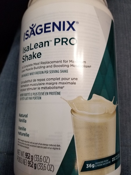 Isagenix - « Isalean Pro Shake » – vanille naturelle